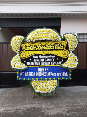 Papan Bunga Duka di Didi