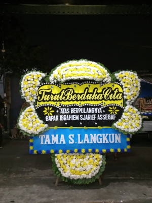 Papan Bunga Duka di Didi